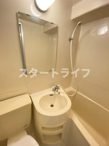 大阪市東淀川区東中島１丁目の賃貸マンションの洗面所