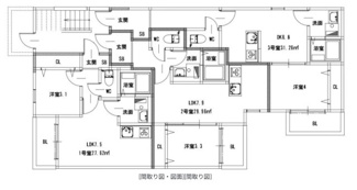 【間取り】 | Hale Lea春日