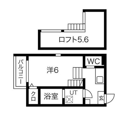 【間取り】 | ハーモニーテラス川名町