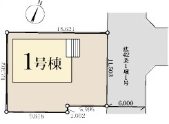 佐倉市王子台５丁目の区画図