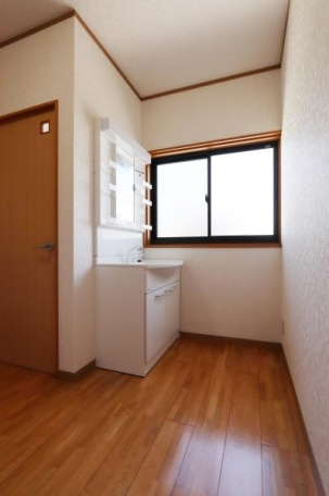 ☆選べる家具プレゼント☆松前町大字南黒田　7SLDKの独立洗面台|2階にも洗面台があります！