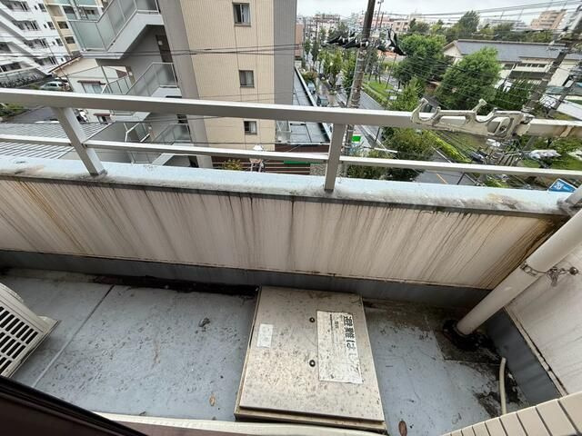 グランベール1号館のバルコニー