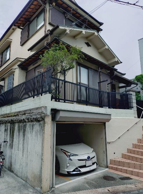 塚原4丁目古家付売り土地