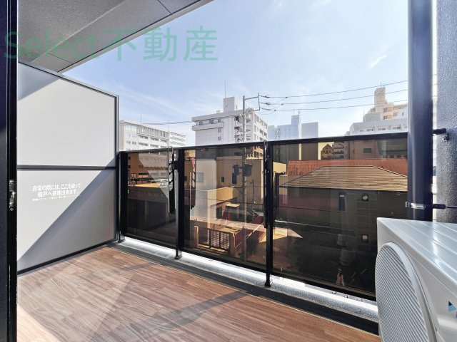デュオフラッツ今池リレアのバルコニー