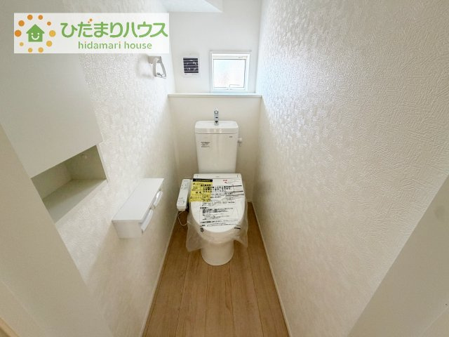 【トイレ】 | つくば市谷田部第24　新築戸建　2号棟 | トイレは1F、2F共に完備！取り合いになることがありませんね(^^)/