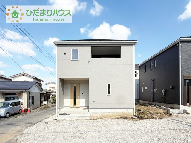 【外観】 | つくば市谷田部第24　新築戸建　2号棟 | ３６０°ビュー写真掲載中！！まるで現地にいるような、体験できます。 ホームページからご確認下さい・・