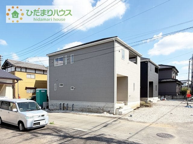 【外観】 | つくば市谷田部第24　新築戸建　2号棟 | 【　本日のご案内可能です！！　】
☆平日・夜間もご案内致します。
お気軽にご連絡下さい。