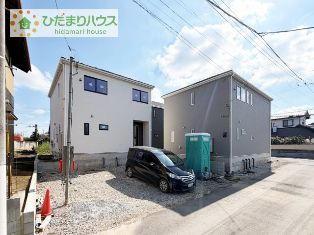 【外観】 | つくば市谷田部第24　新築戸建　2号棟 | 是非一度、ご家族そろってご内覧ください♪