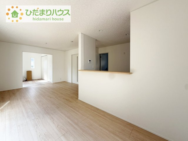 【居間・リビング】 | つくば市谷田部第24　新築戸建　2号棟 | 大型テレビに大型ソファー(^^)どんなインテリアにしますか？