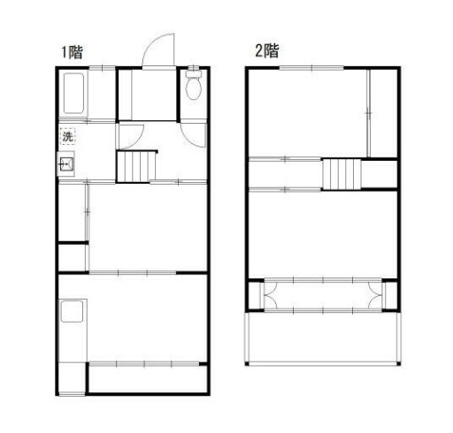 富士見テラスハウスの間取り