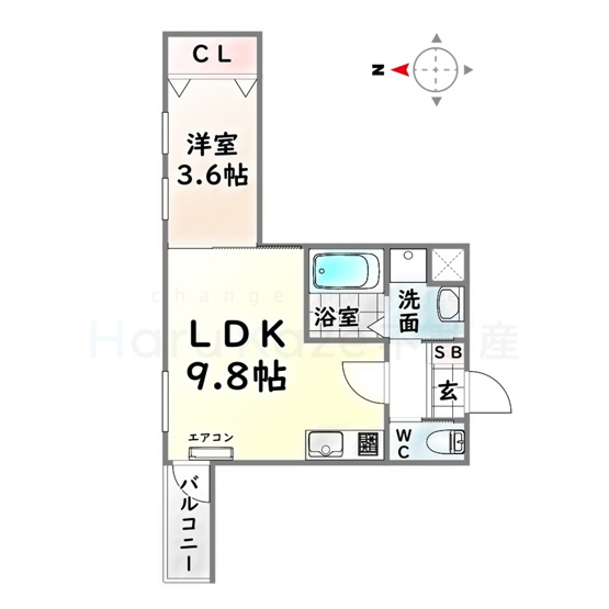 【間取り】 | Labala堀田【名古屋市賃貸・AL付】