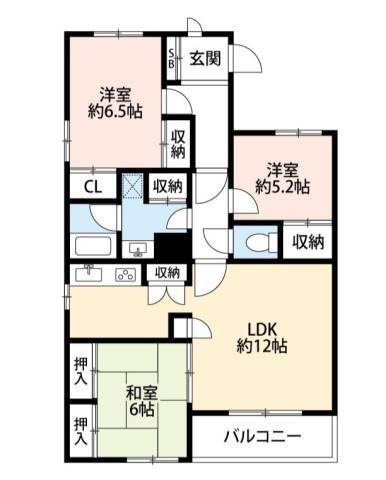 【間取り】 | ハウス北習志野