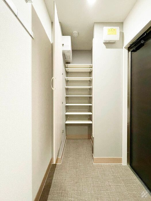 D-ROOM 分梅の玄関
