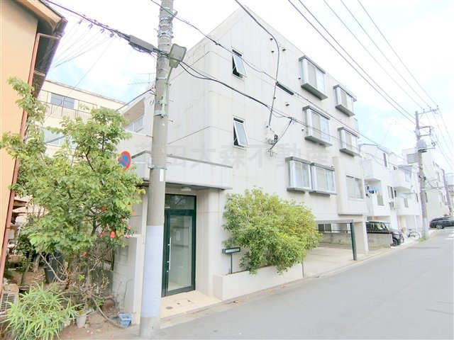 ブランドール池上の外観|1993年11月築　SRC鉄骨鉄筋コンクリート造地上4階建て総戸数14戸の賃貸マンション
東京都大田区仲池上2丁目　東急池上線池上駅徒歩14分