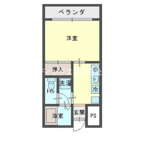 JHマンションの間取り