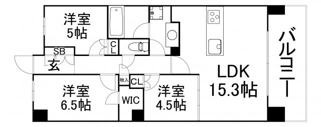 【間取り】 | S-FORT大阪同心
