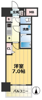【間取り】 | プレサンス栄ブリオ