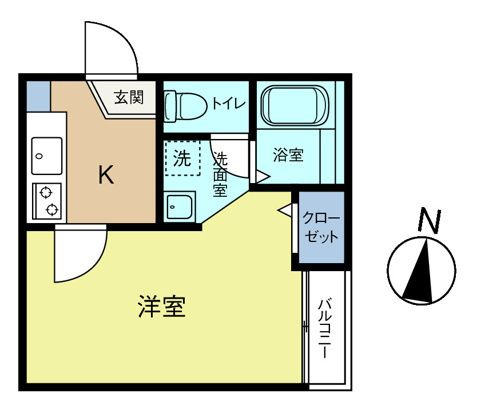 アークシティ大和田の間取り