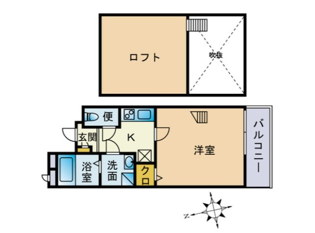 トリファイン草加の間取り
