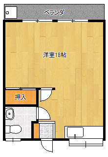 【間取り】 | キャッスル大中