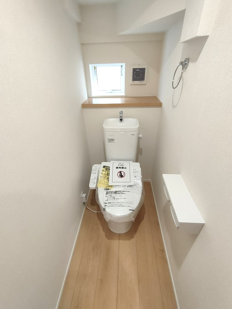 北葛飾郡松伏町　松伏　新築戸建　全4棟のトイレ|施工例です