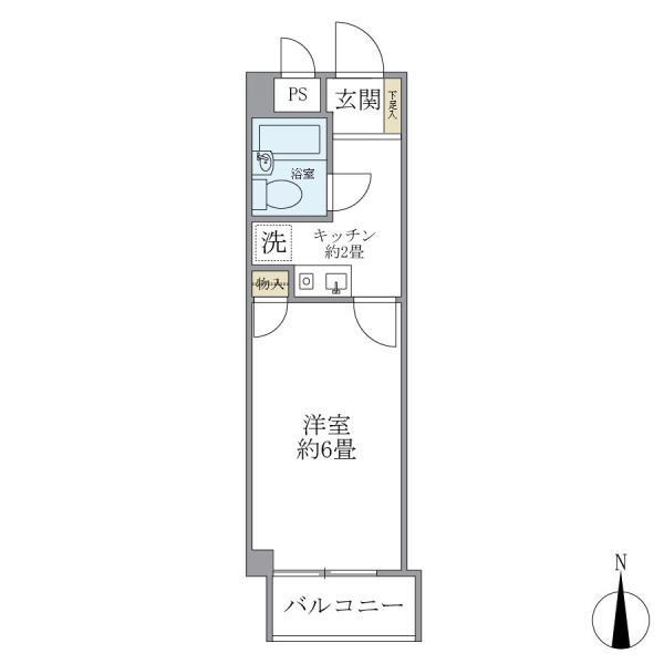 リシェス明大前の間取り