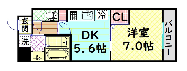 【間取り】 | モルゲン北花田