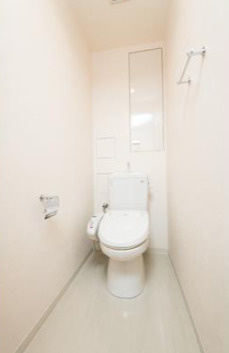 リベルテ月島のトイレ|シンプルで使いやすいトイレです