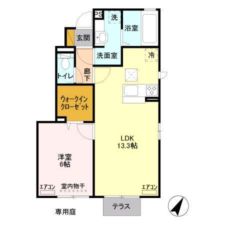 【間取り】 | ジャルダンベールB