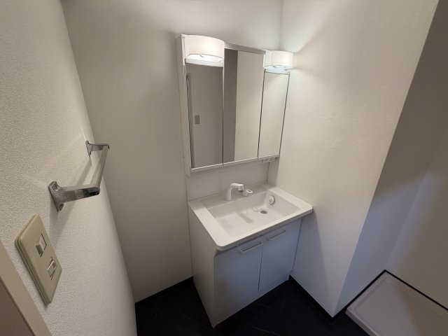 狛江市東野川３丁目の賃貸マンションの洗面所