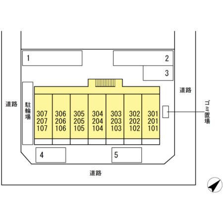 トリヴァンベールの区画図