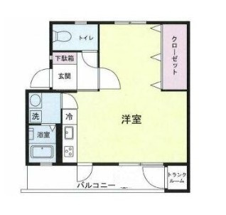 【間取り】 | 本羽田住宅 | 間取りです。
