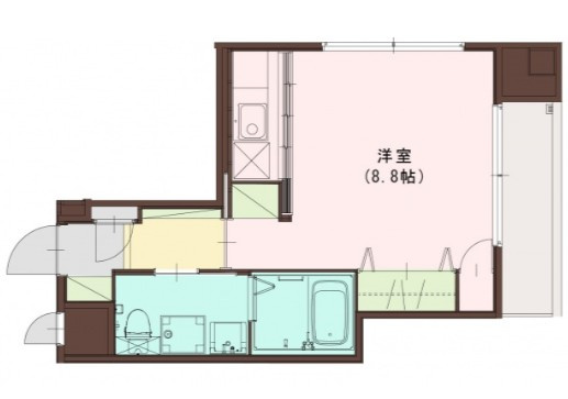 クルーカの間取り