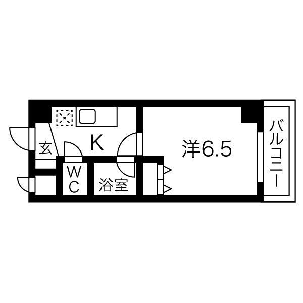 大栄・ラメールの間取り