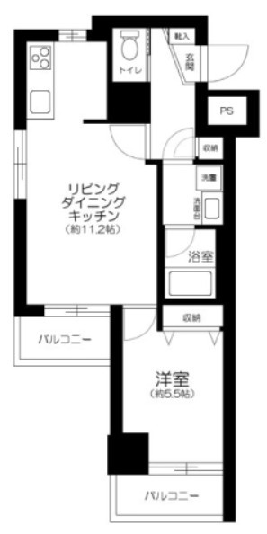 Ｓ．Ｃｏｕｒｔ町田の間取り|間取りです。