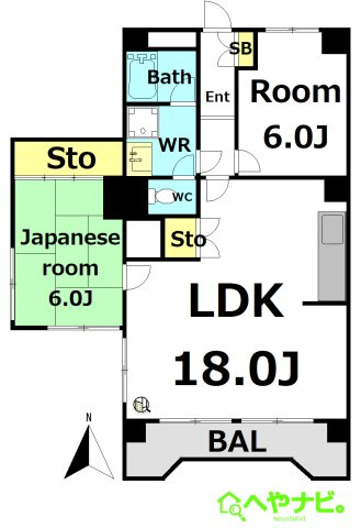 【間取り】 | エレヴァールカズミ