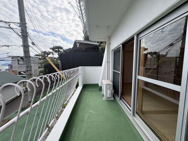 メゾン熱海桃山のバルコニー