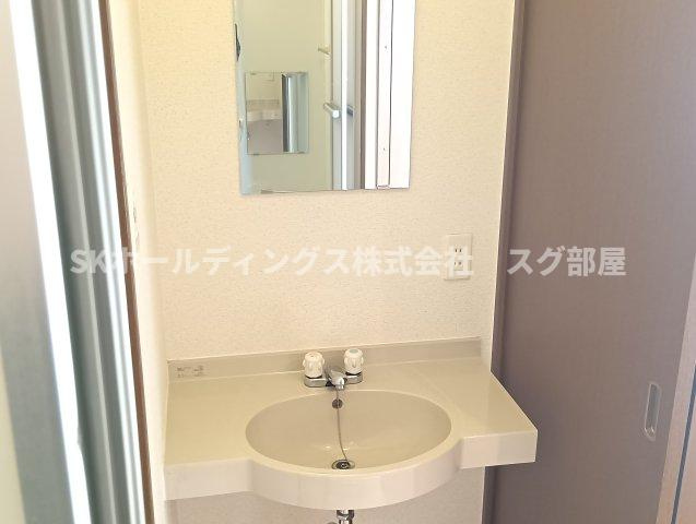 サンライフISAの洗面所