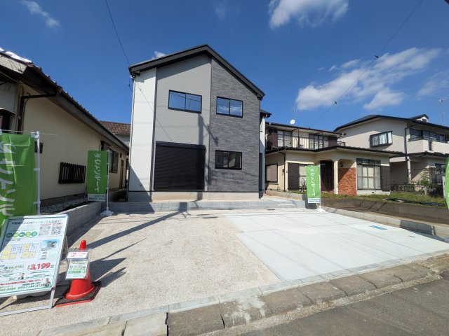 牛久市神谷　10期　新築戸建ての外観