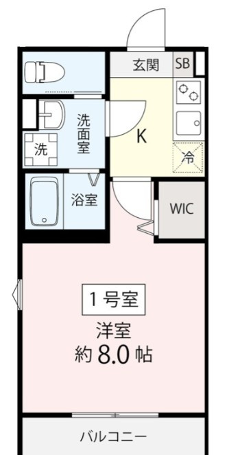 FUMIRY薬園台の間取り