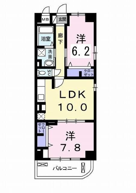 グラン・ルミエールの間取り