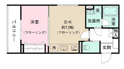 パークヒル城北の間取り|間取りです。