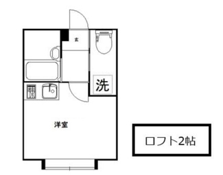 【間取り】 | カースク大岡山 | 間取りです。