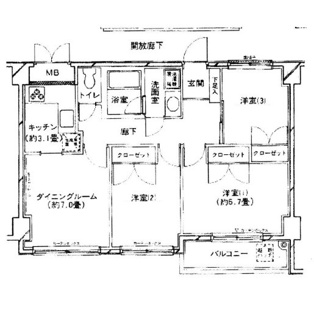 【間取り】 | セレーブル城南 | 間取りです。