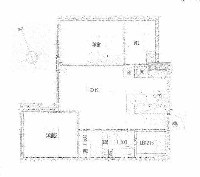 ベルジューレ高輪の間取り