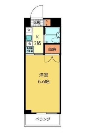 橋爪一ビルの間取り|間取りです。