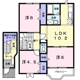 【間取り】 | エヴァーグリーンＣ