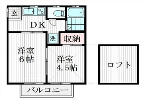 エクセランアーブル の間取り