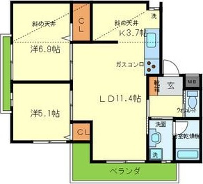 フォレポルトの間取り