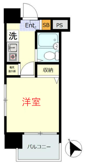 【間取り】 | ロイヤルパレス川崎本町